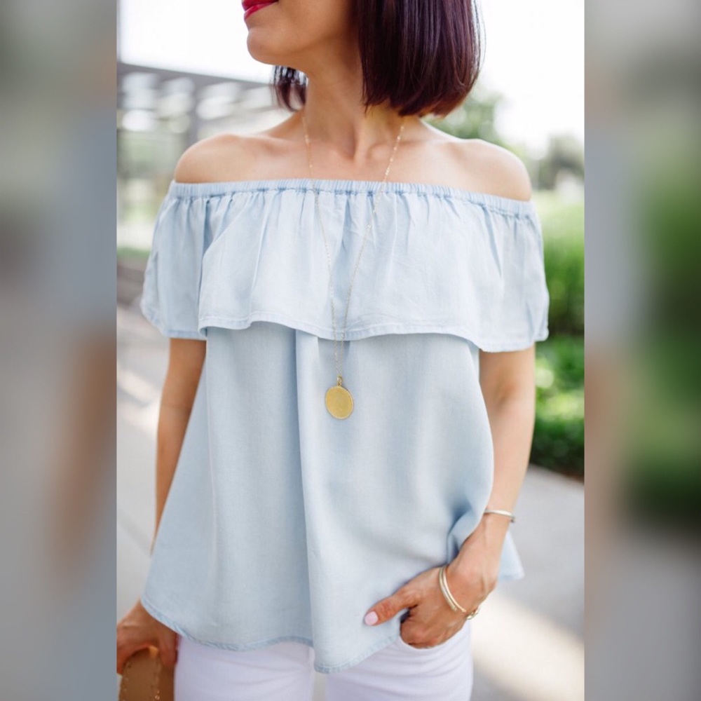 Off the shoulder top